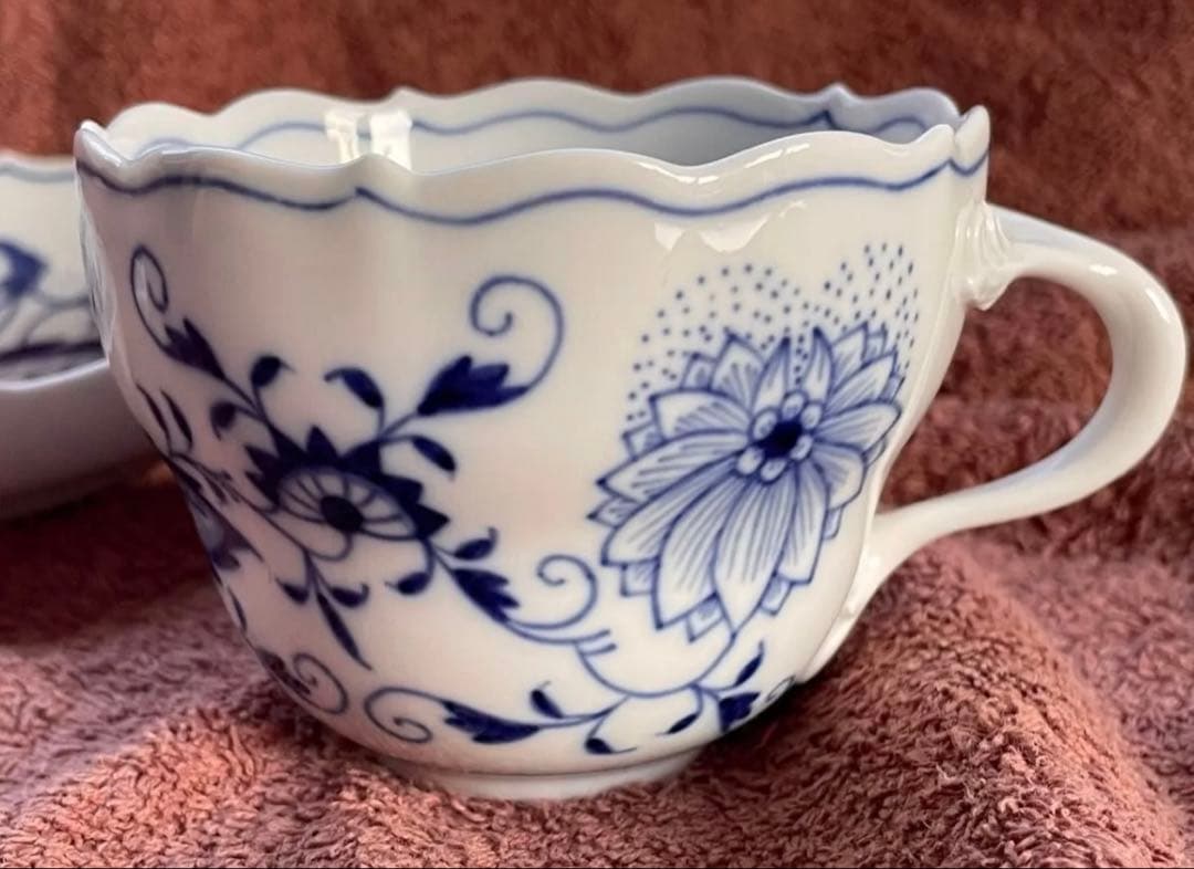 Meissen マイセン ブルーオニオン　カップ＆ソーサー 1客