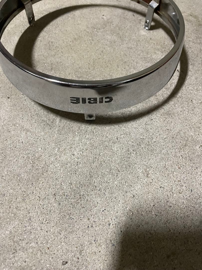 DRINK CIBIE ヘッドライトリム 当時物シビエ