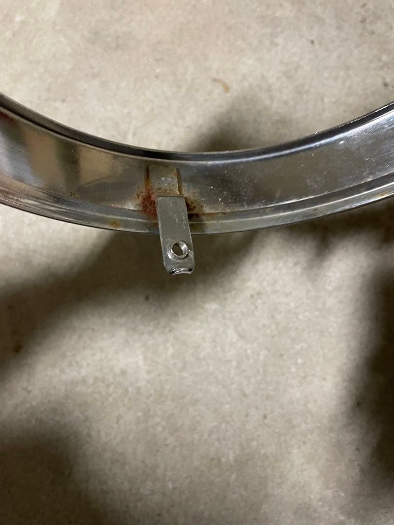 DRINK CIBIE ヘッドライトリム 当時物シビエ