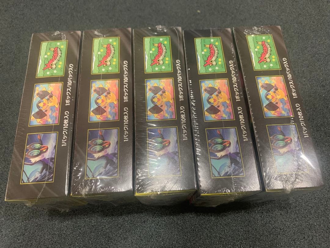 ポケモンカードゲーム　MEGAドリームex シュリンク付 未開封 5BOX