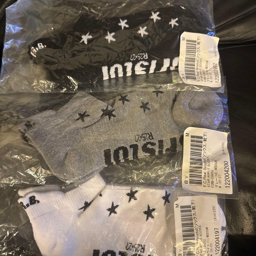 新品 soph f.c.r.b Real Bristol ソックス M 3本