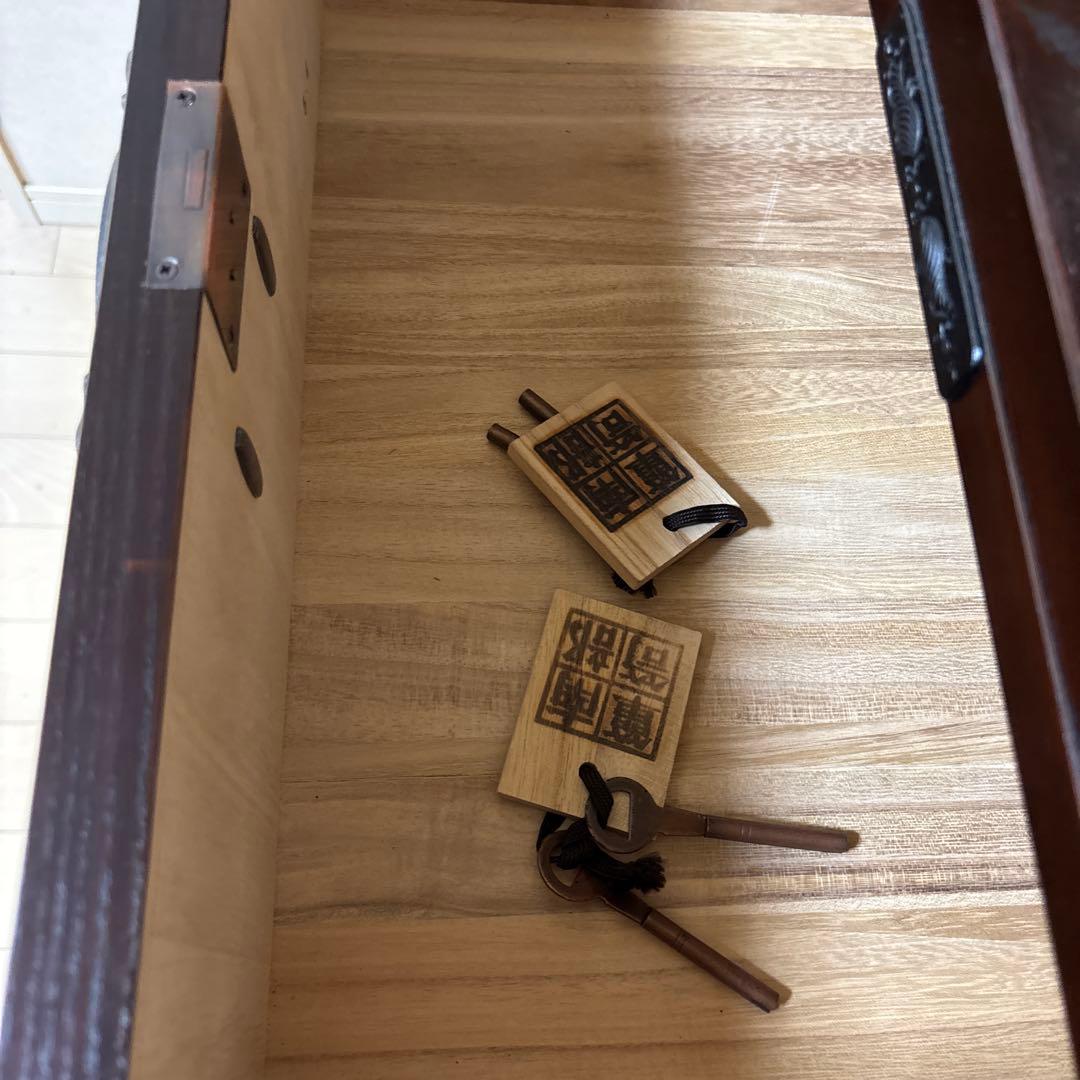 たまきん　伝統的な日本の箪笥 5段　桐箪笥