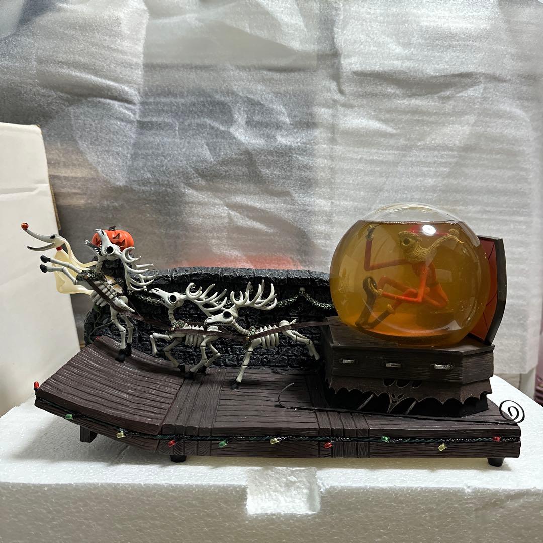 ディズニー　ナイトメアビフォアクリスマス　ジャック・スケリントン スノードーム