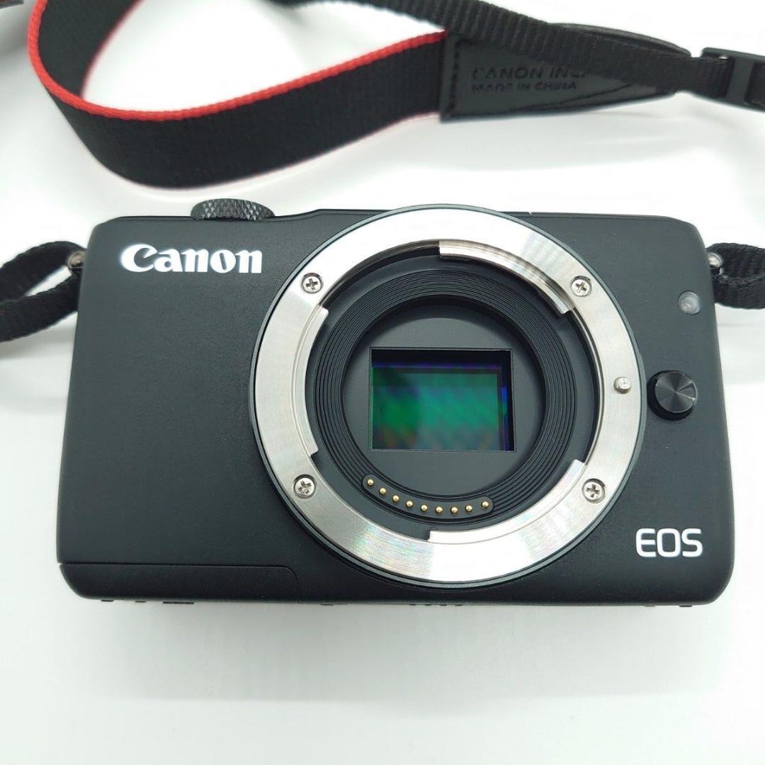 Canon EOS M10 レンズキット ブラック ミラーレス一眼カメラ