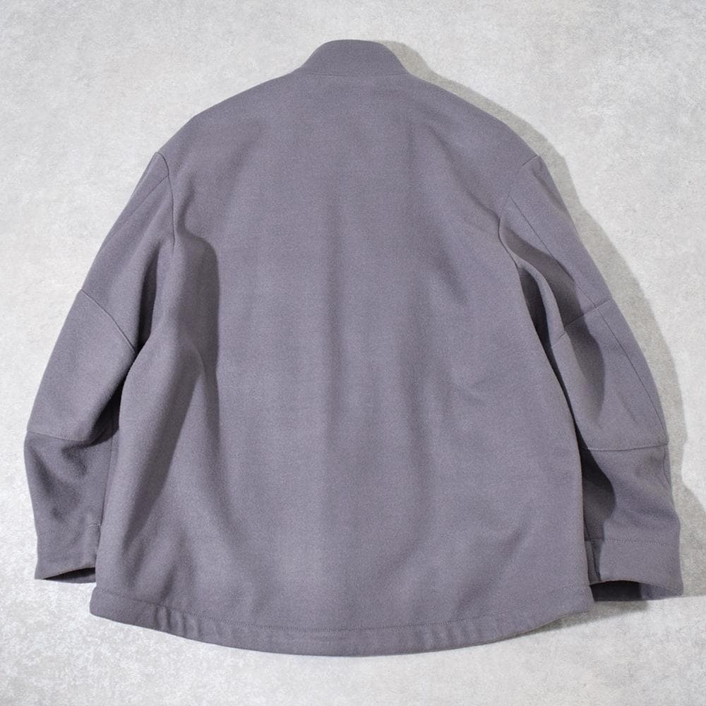 23AW ズッカ zucca 多ポケット ギミック ニットメルトン ブルゾン