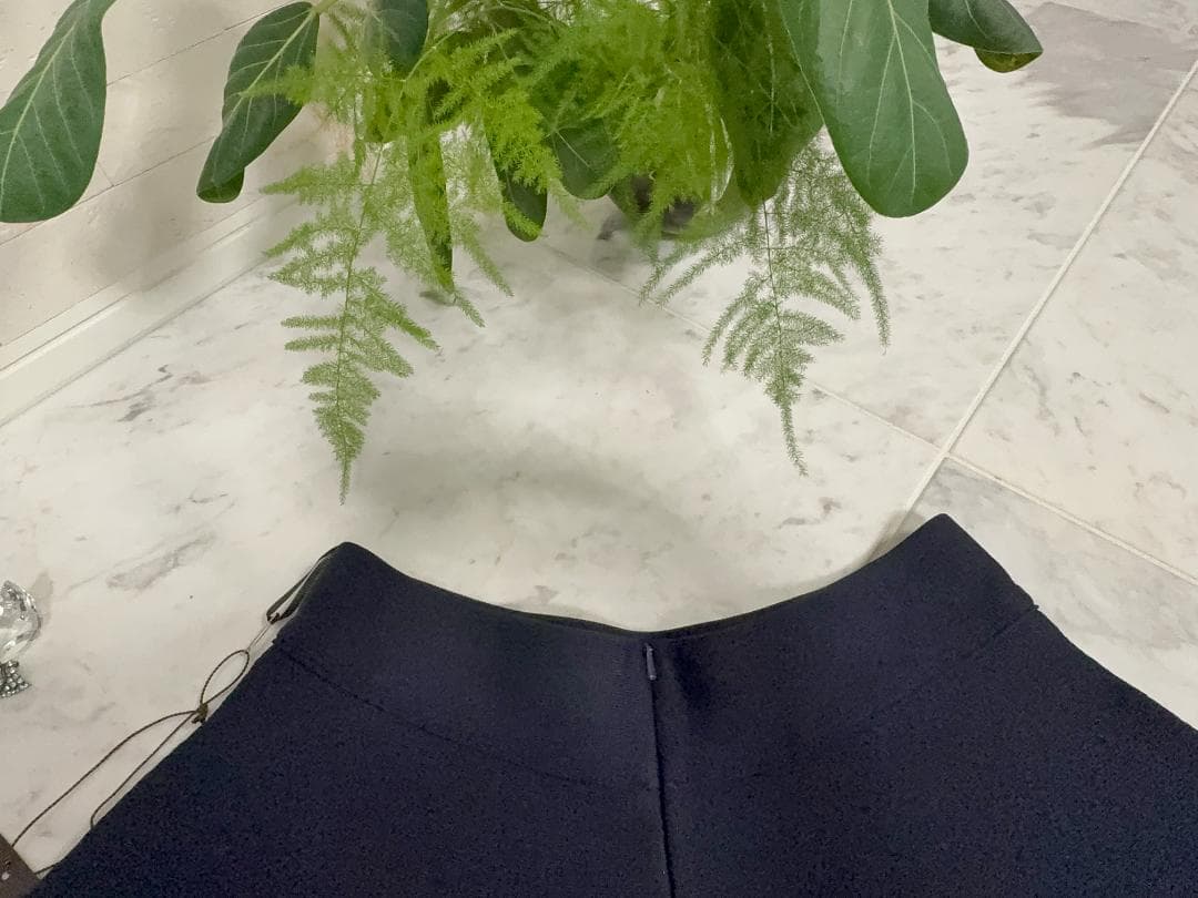 未使用★FOXEY/フォクシー ニットスカート サーキュラーミニ 42