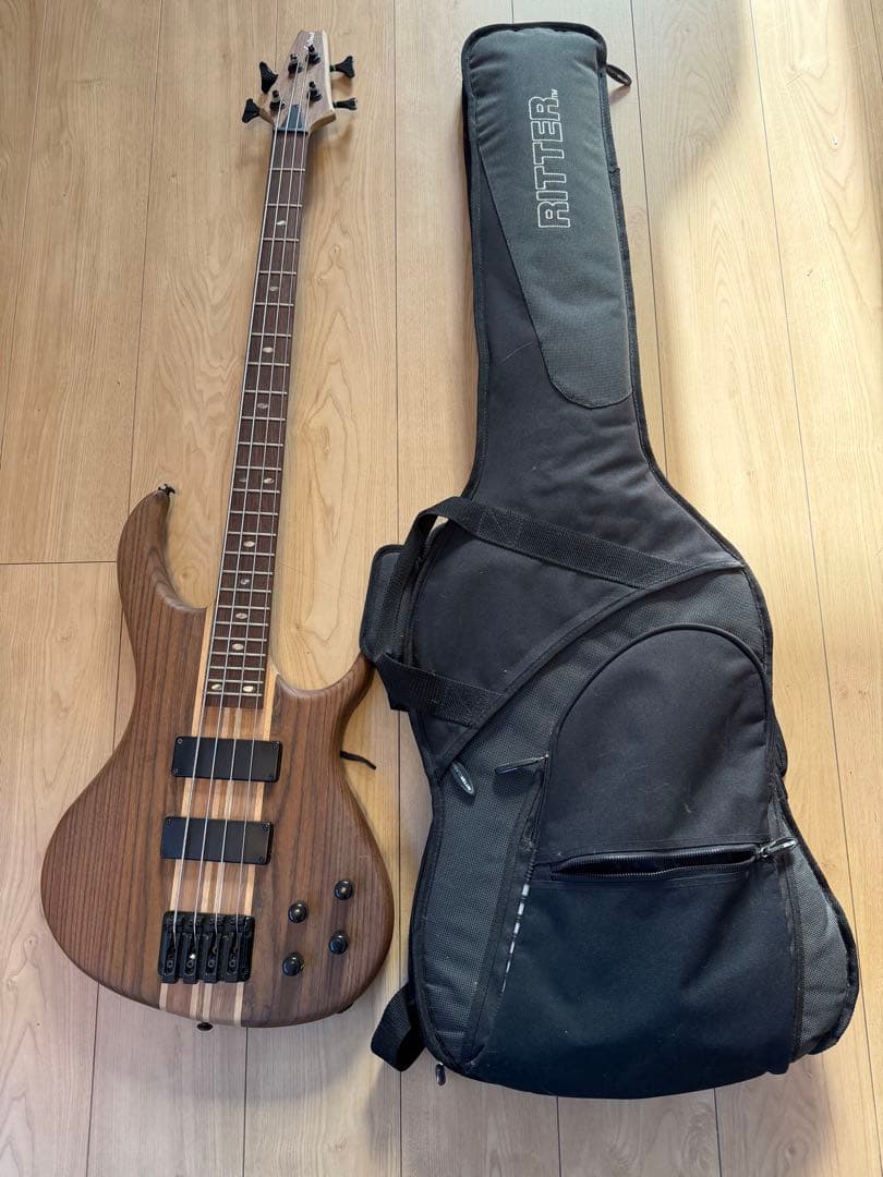 ARIA ProⅡ SB-404 スルーネック エレキベース