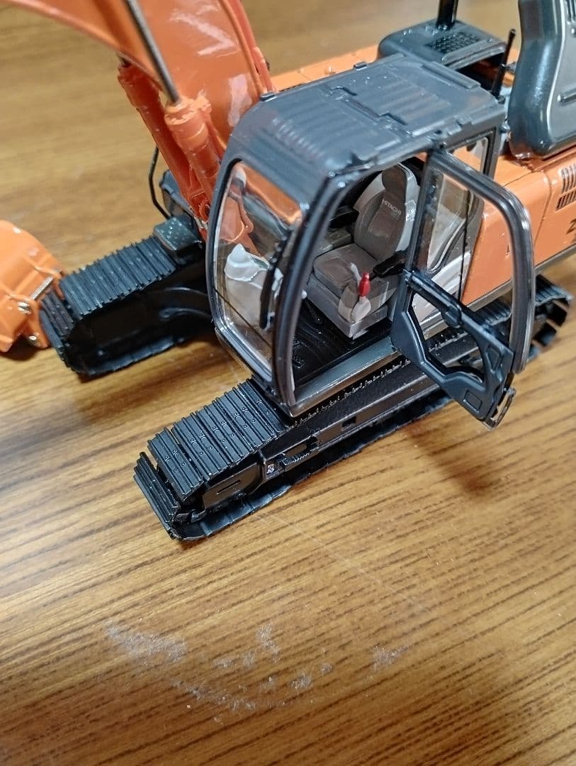 日立 ミニチュア掘削機セット オレンジ