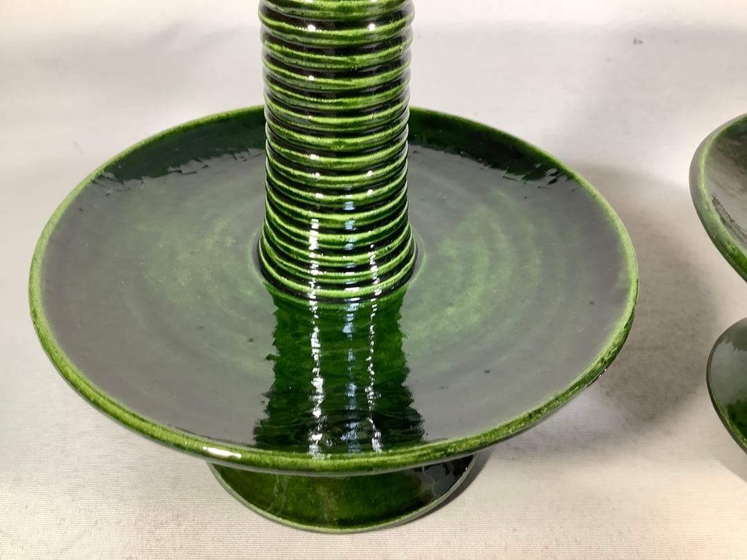 夜咄　燭台　一対　茶道具　送料無料