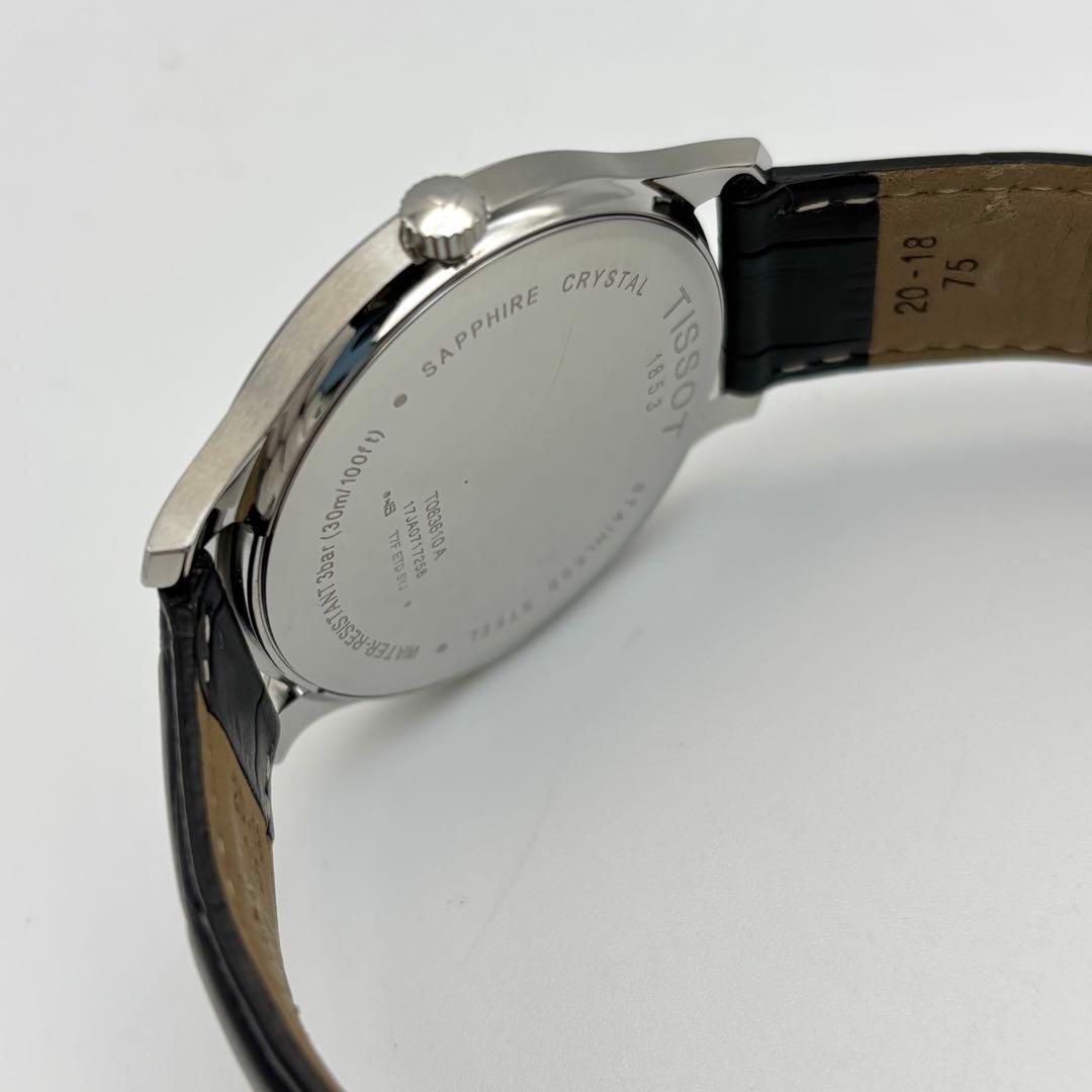 超美品✨TISSOT ティソ ジェント クラシック 腕時計 デイト メンズ