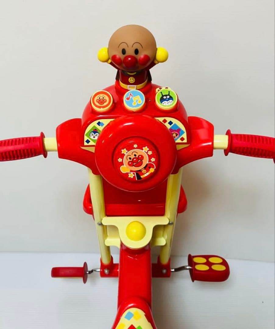 【音声OK】アンパンマン デラックスR 三輪車