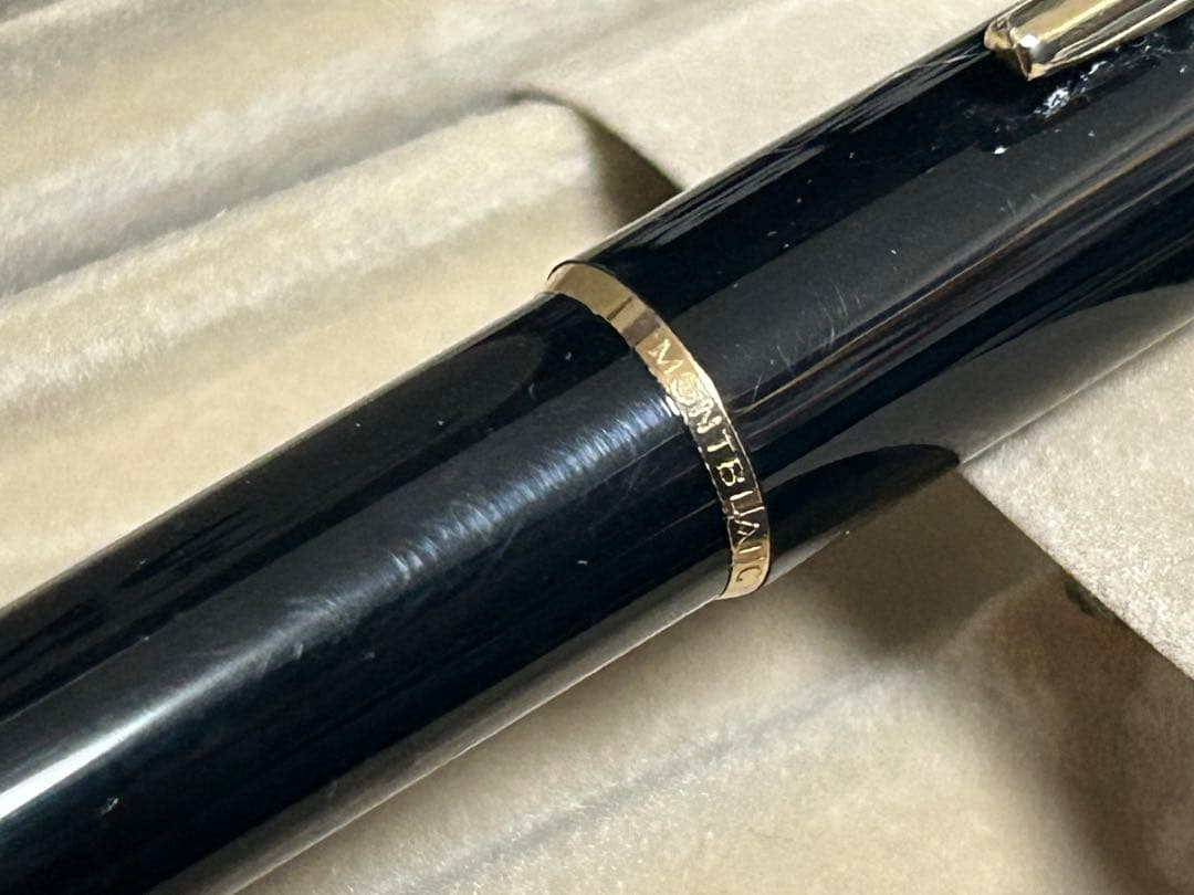 (美品)1970年代MONT BLANC ボールペン 、シャーペンシル黒