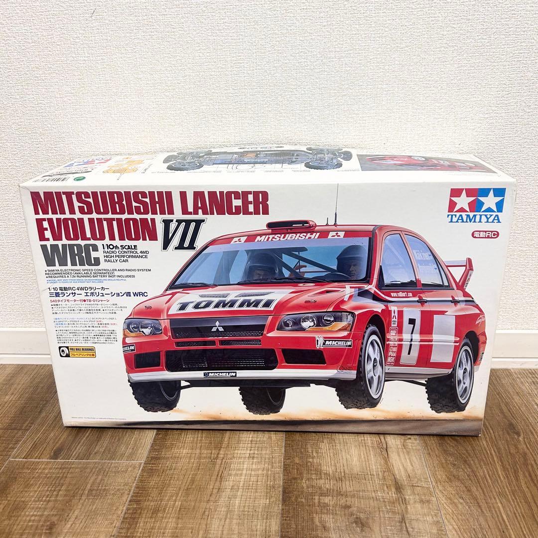 未組立 1/10 タミヤ 三菱ランサー エボリューション VII WRC