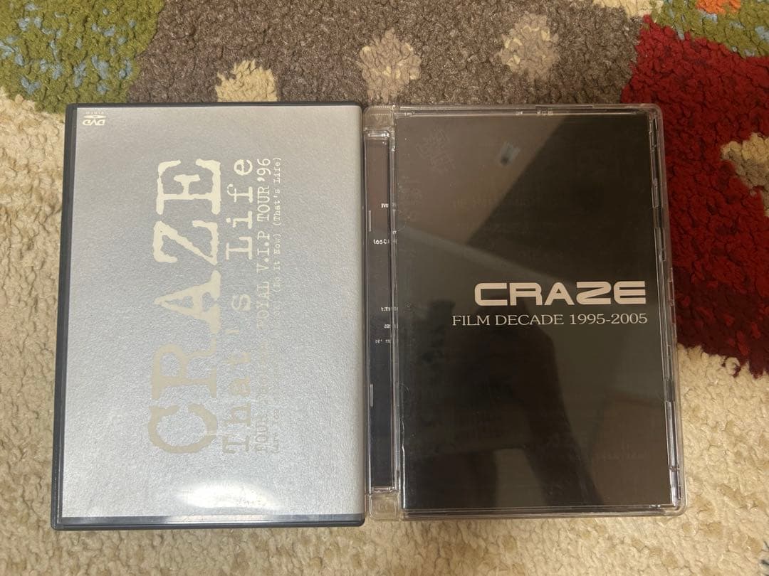 CRAZE DVD セット　中古品