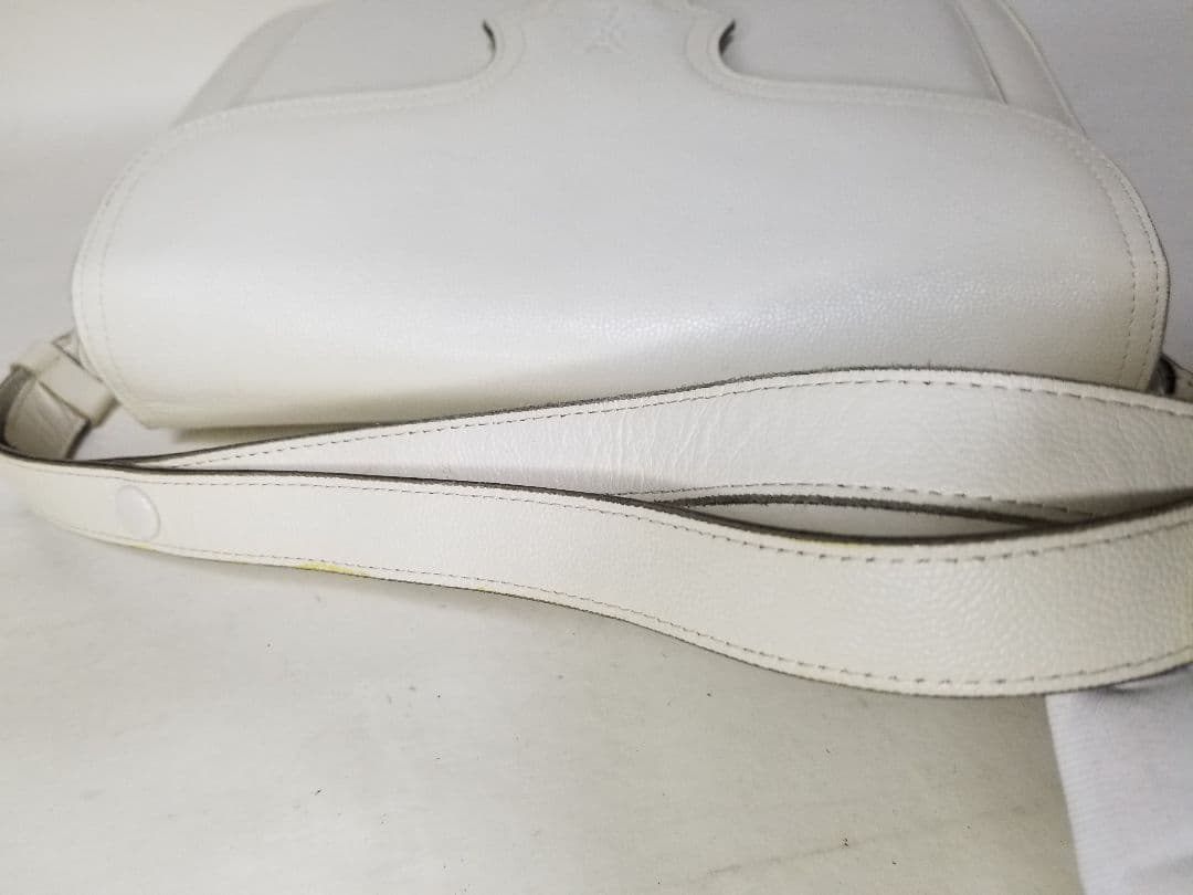 YSL イヴサンローラン レザー フラップ ワン ショルダーバッグ ２WAY