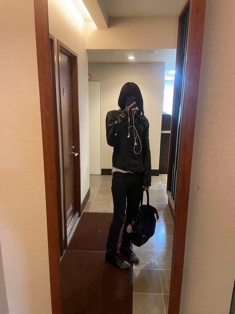 ジャケット・アウター 00s ekam leather jacket Japanese label