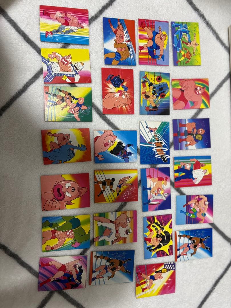 【今日限りレトロ✨️】昭和 アニメキャラクター カード めんこ その他