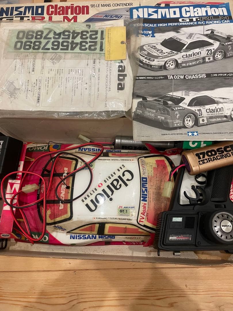 マ*☆様 10/1 電動RC 4WD レーシングカー　ニスモ　クラリオンGT-R