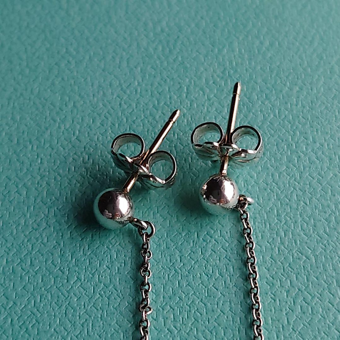 TIFFANY ティファニー ジーグフェルド ドロップピアス パール