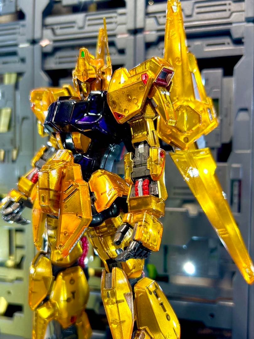 MG 1/100 メカニカルクリア版 百式ver2.0完成品