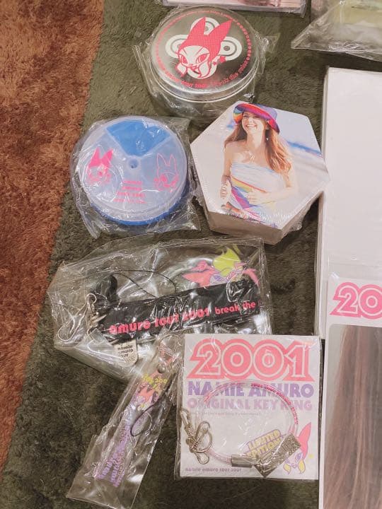 全部未開封♡安室奈美恵2001Break the rulesオリジナルグッズ