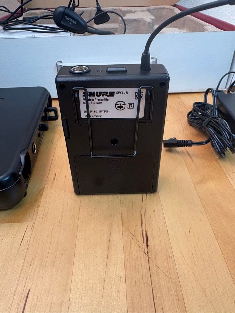 SHURE SVX4 SVX1ボディパック型送信機