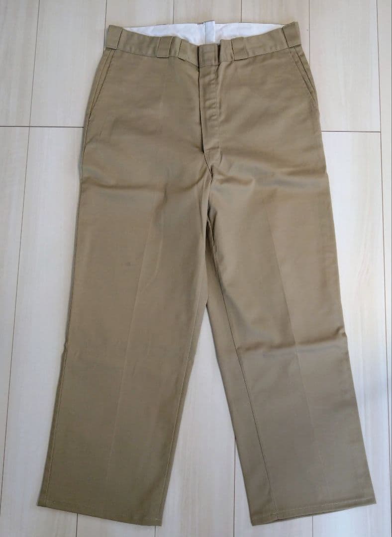 70's80's usa製 dickies 874 アルミジップ taron