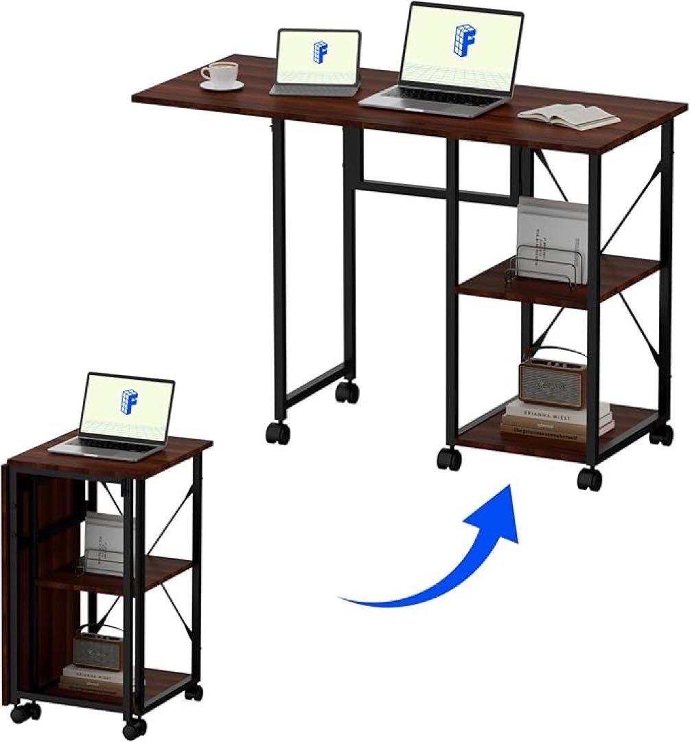 ❤️1品限り❤️FLEXISPOT 折りたたみデスク 幅107ｘ奥行き45ｘ高さ75