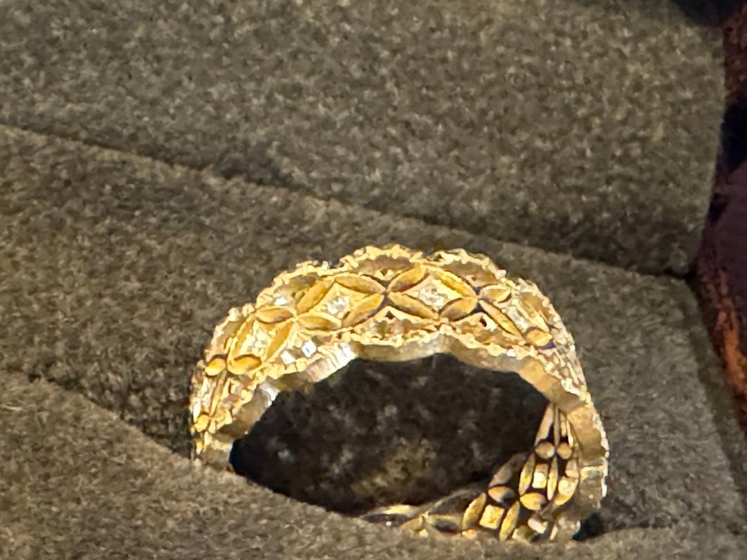 effe jewelry Delicatura YG ダイヤ　リング