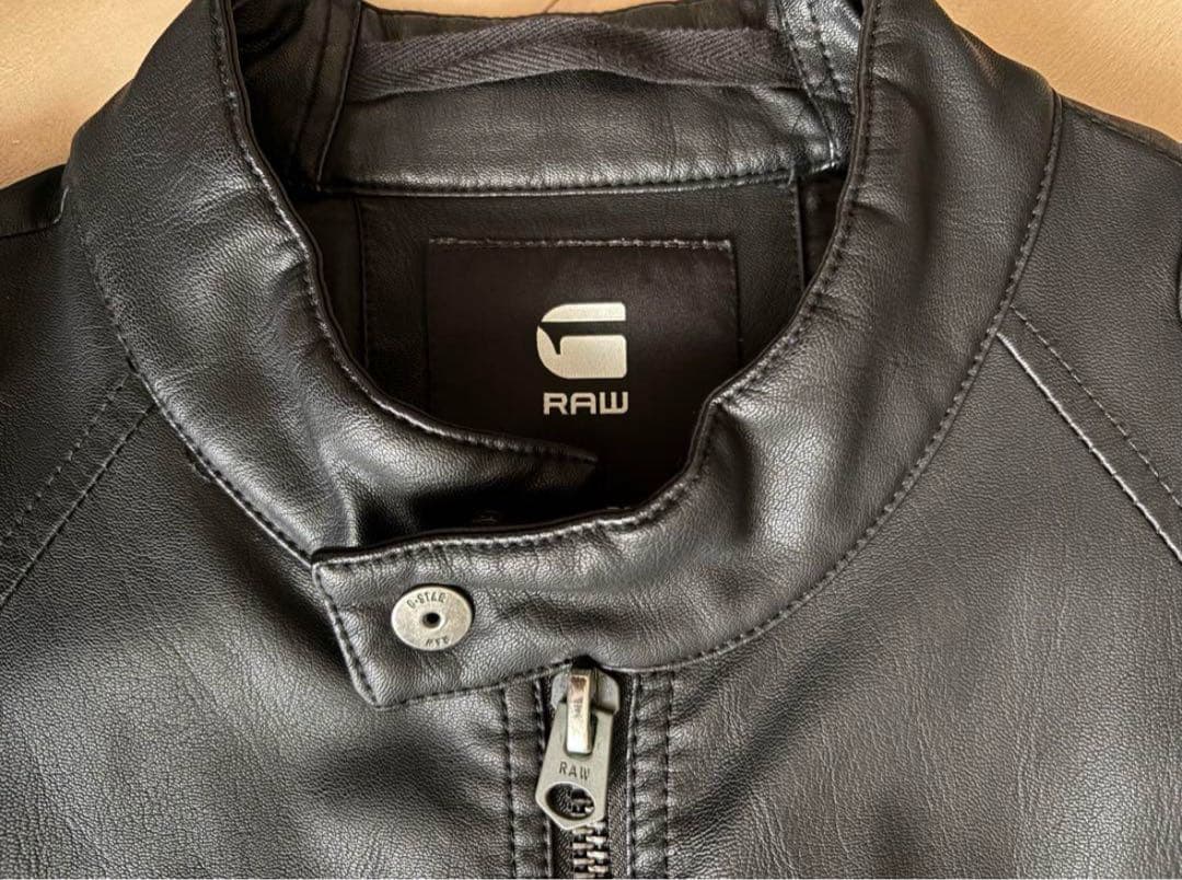 Ｇ-Star Rawシングルライダースジャケット