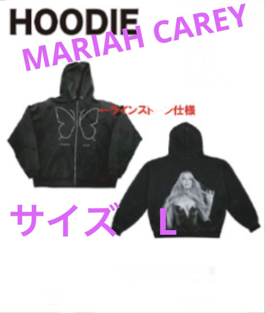 【新品】Mariah Carey マライアキャリー パーカー サイズL 2025