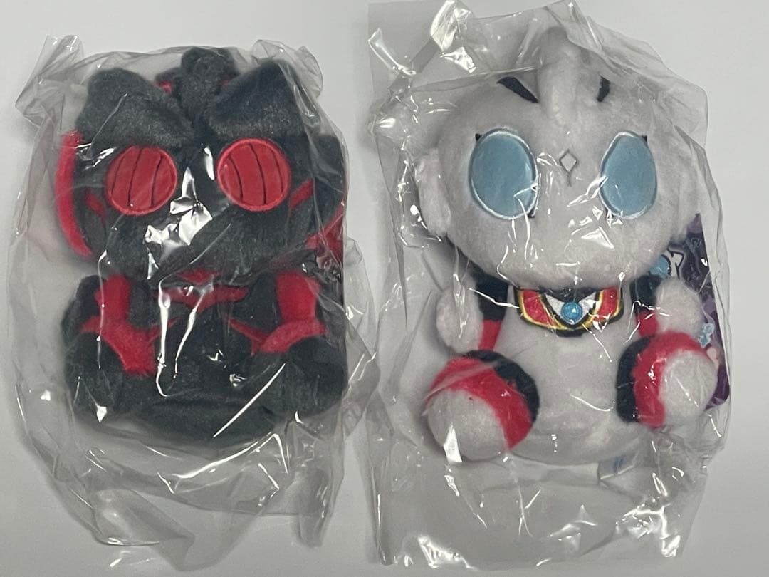 ふわふわお座りぬいぐるみ ダークザギ・イーヴィルティガ