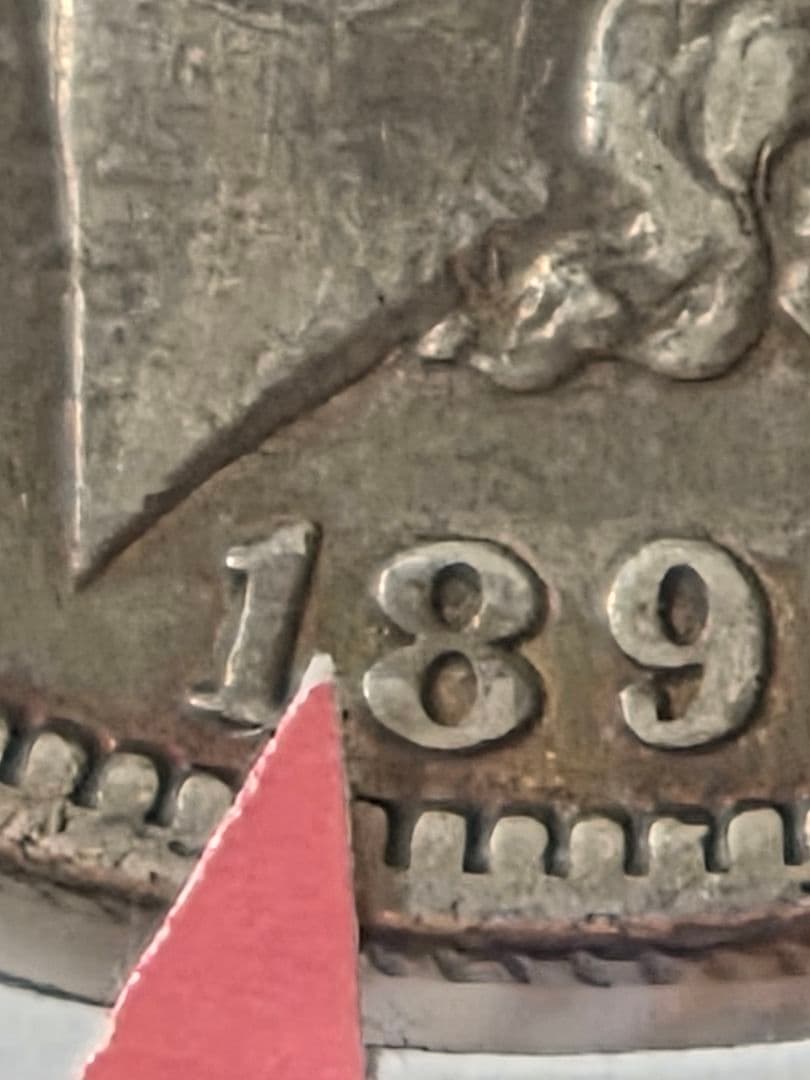 (VAM4&6) アメリカ合衆国　モルガンダラー銀貨　1889 O