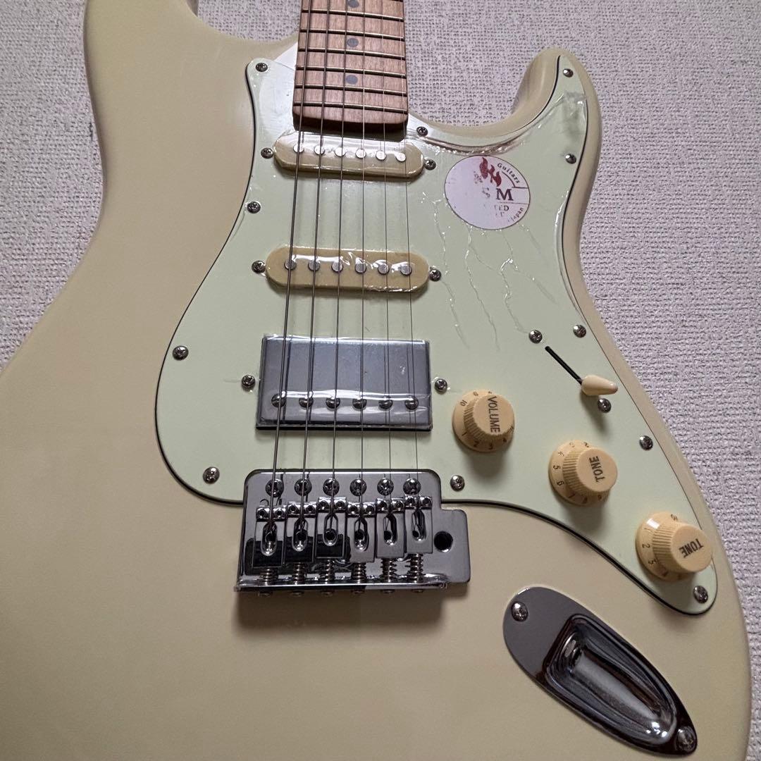 ポ*ン様 バッカス BACCHUS BST-2-RSM/M OWH エレキギター