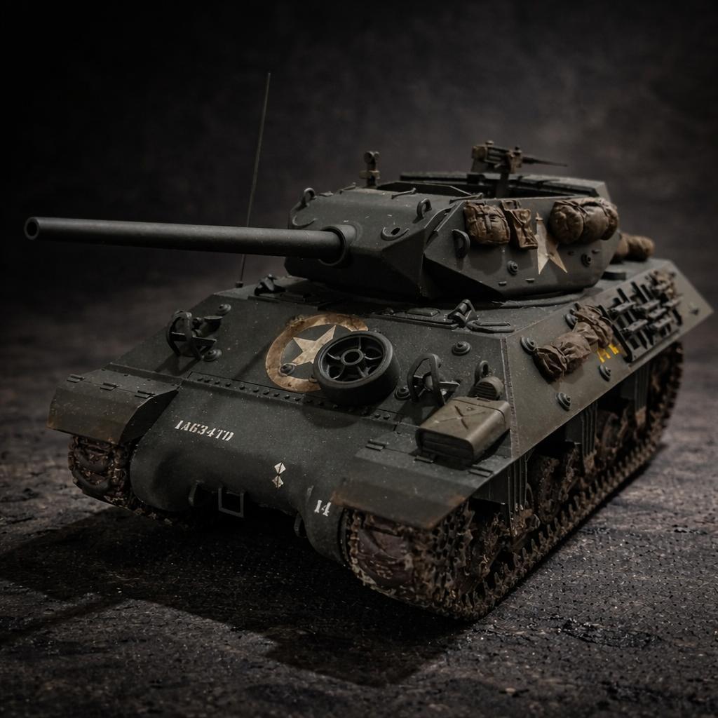 タミヤ製 アメリカM10駆逐戦車 GMC 中期型 niko∞2525