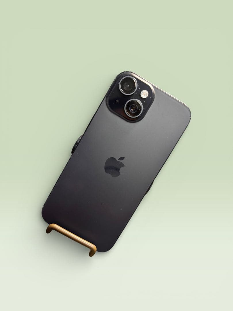 iPhone 15 ブラック 128GB バッテリー大容量100%