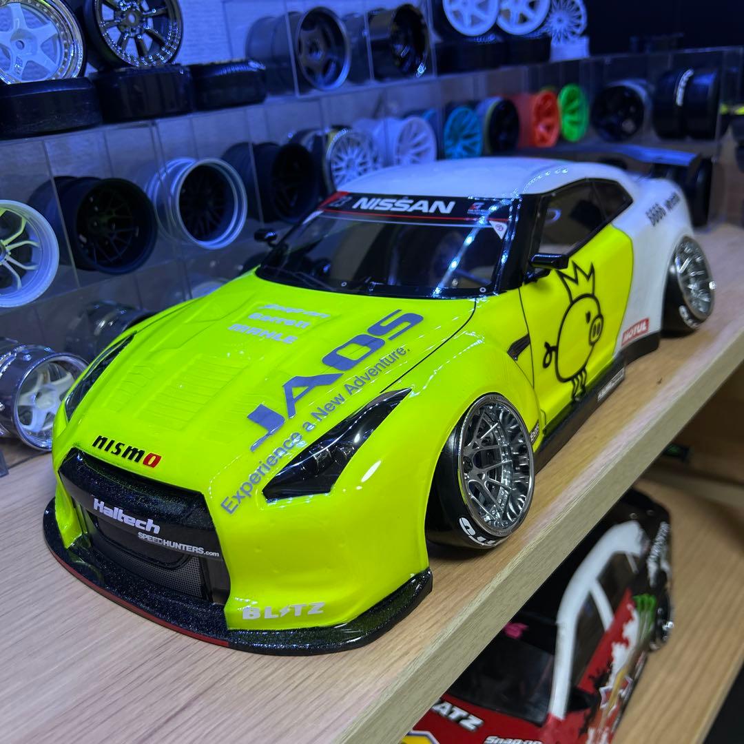 タミヤ日産スカイラインR35GTRボディ