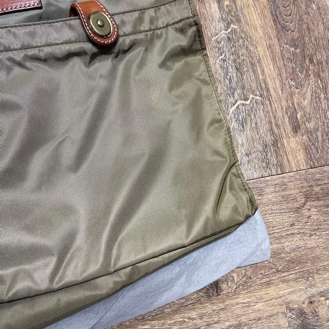 フェリージ　カーキ　ナイロンレザー　ビジネスバック　型番9236