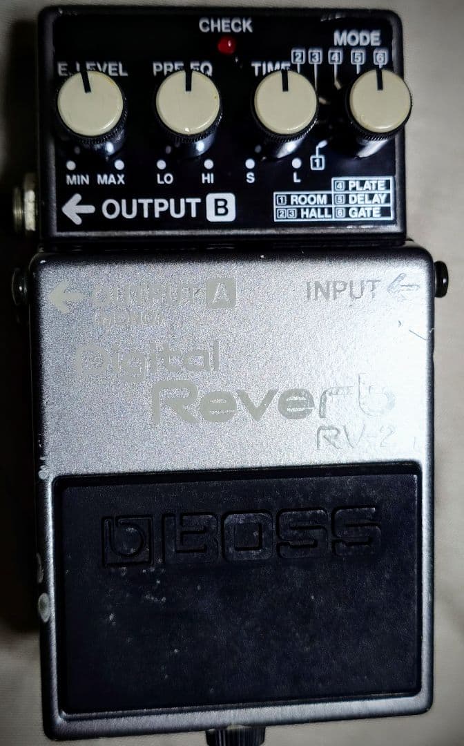 ギター BOSS Digital Reverb RV-2