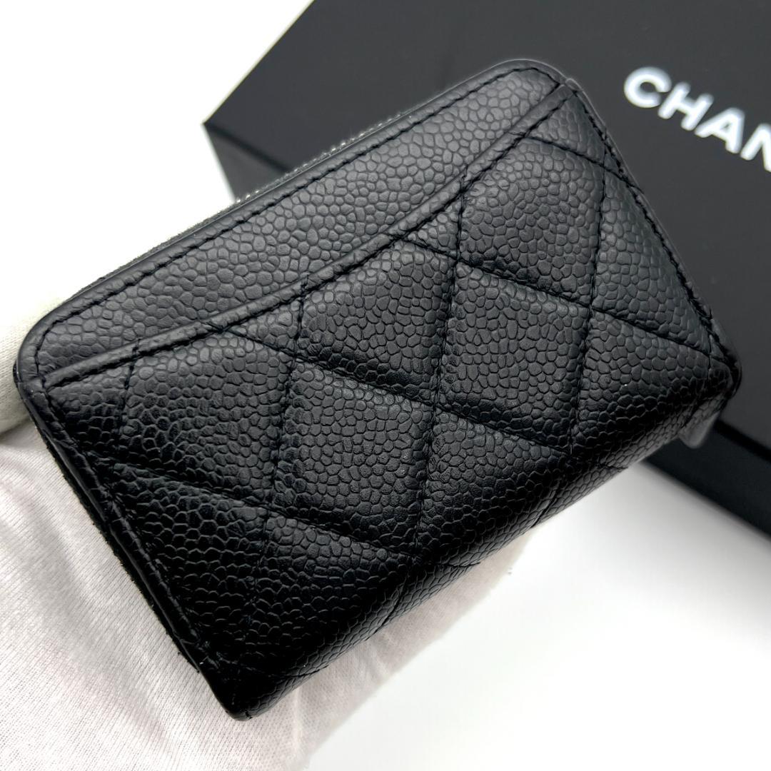 シャネル キャビアスキン マトラッセ ケース 小銭入れ A746