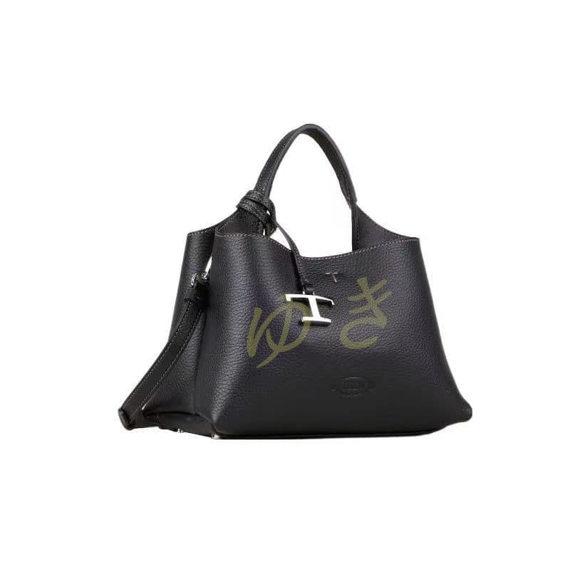 黒 レザー トートバッグ ショルダーバッグ