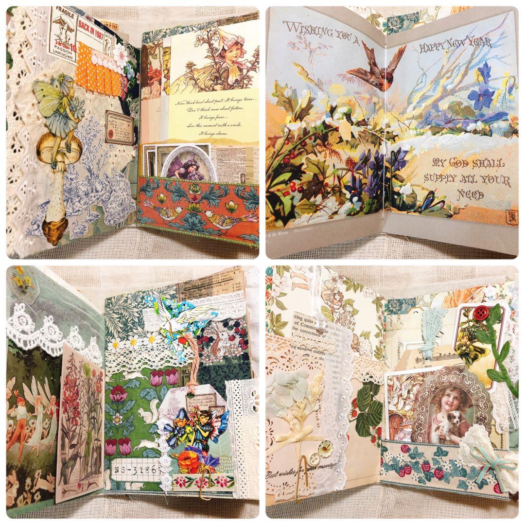 おうちゃんジャンクジャーナル雑記帳 妖精 アンティーク ジャンクジャーナル