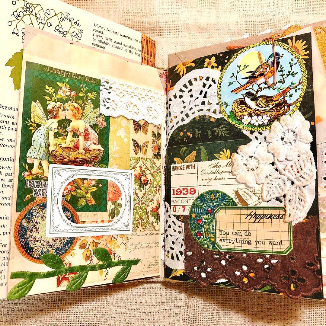 おうちゃんジャンクジャーナル雑記帳 妖精 アンティーク ジャンクジャーナル