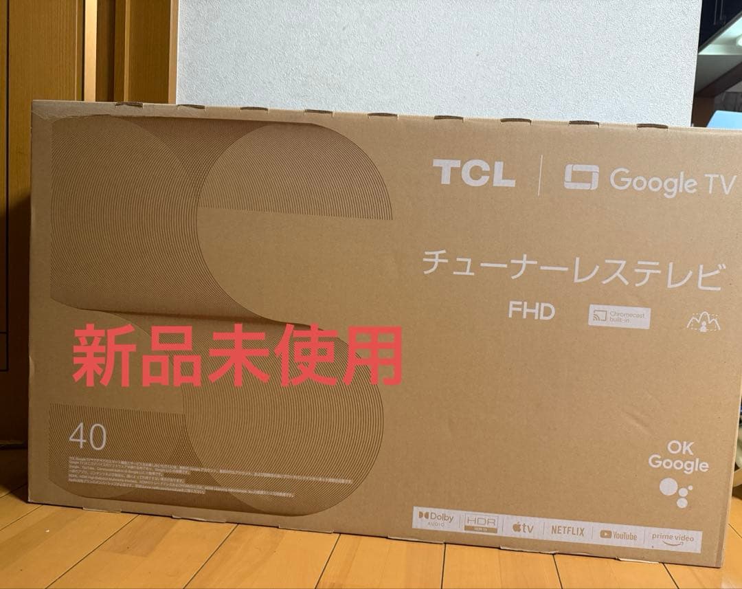 【新品・未使用】TCL GoogleTV