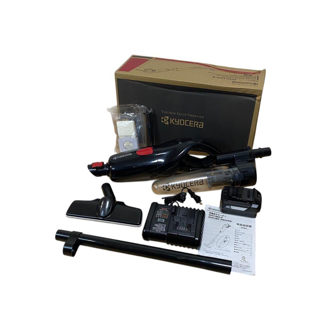 ≪未使用品≫KYOCERA 充電式クリーナー DHC180L5 ブラック