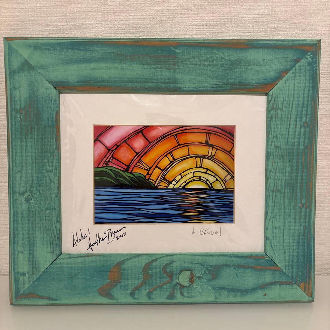 ヘザーブラウン Heather Brown 風景画 2013年 サイン入り