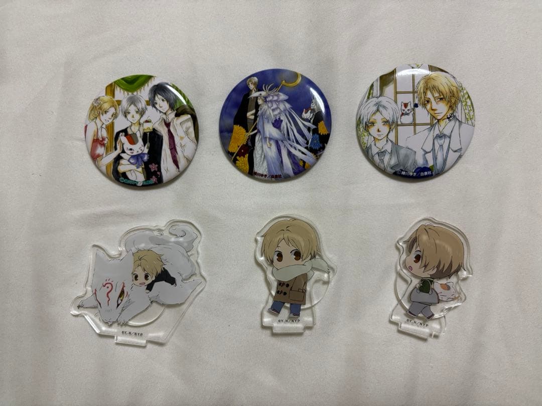 【8/17まで値下げ】夏目友人帳　缶バッジなど　67点