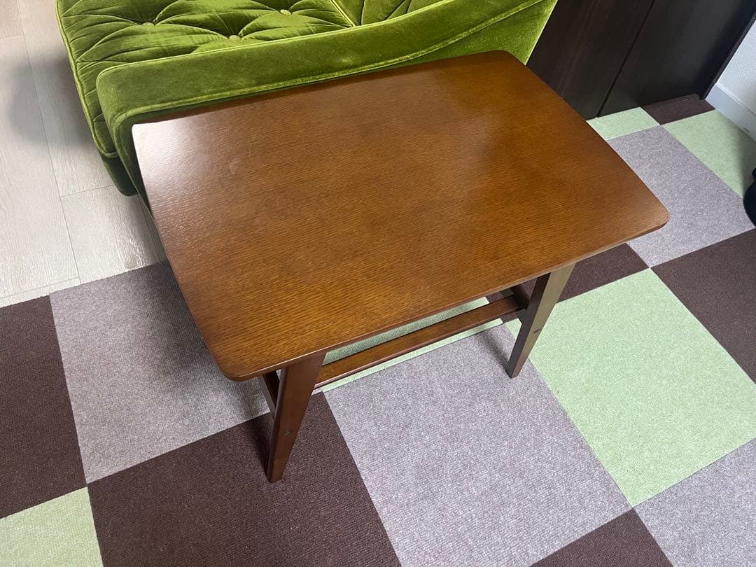 カリモク60 サイドテーブル オーク天板　T36200MW