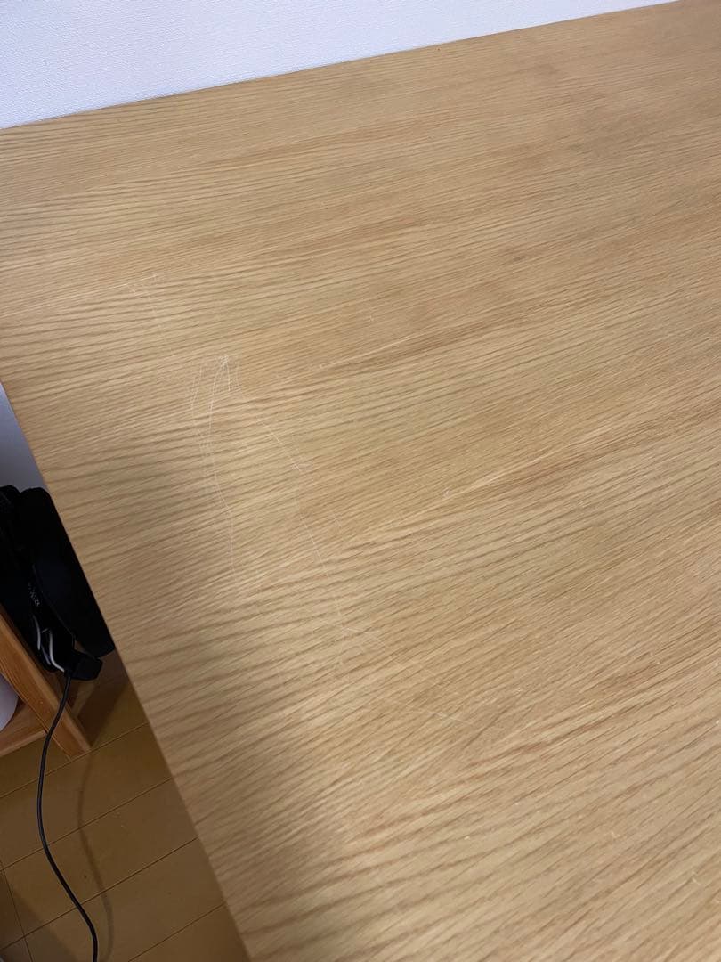 無印良品　リビングでもダイニングでも使えるテーブル　150cm