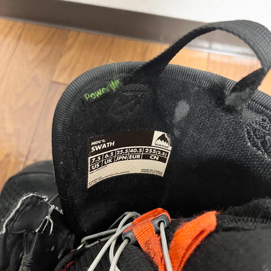 BURTON SWATH スノーボードブーツ ブラック　25.5